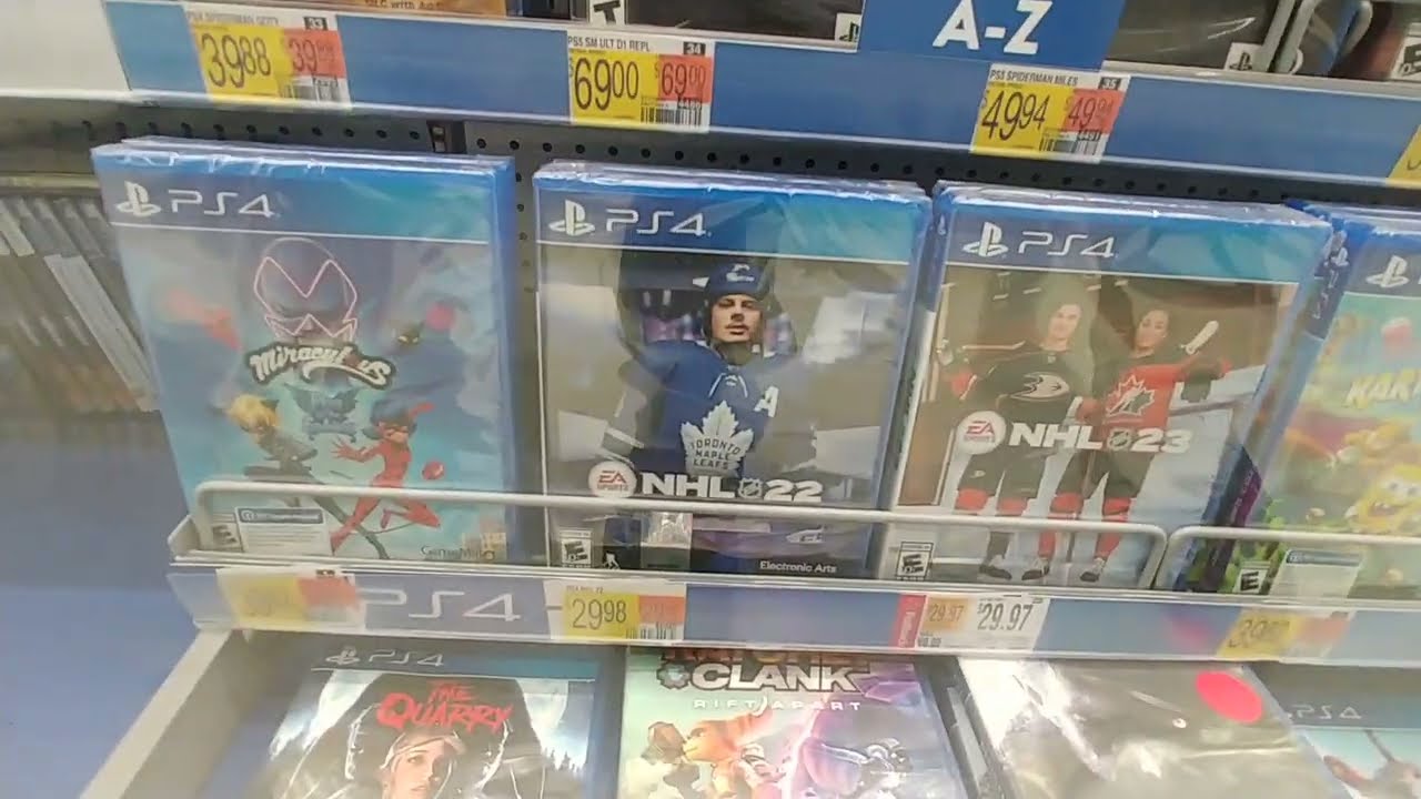 PlayStation Games at Walmart - Feb. 2023
