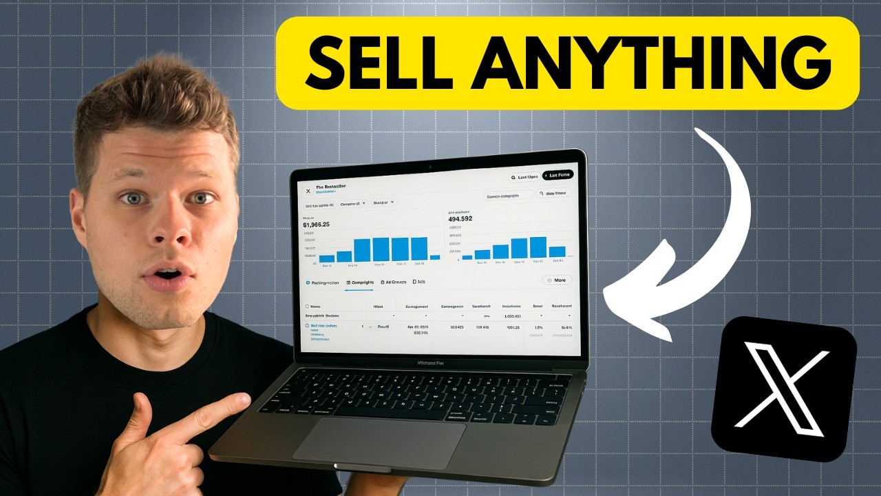 How to Sell Anything with Twitter X Ads (full tutorial)