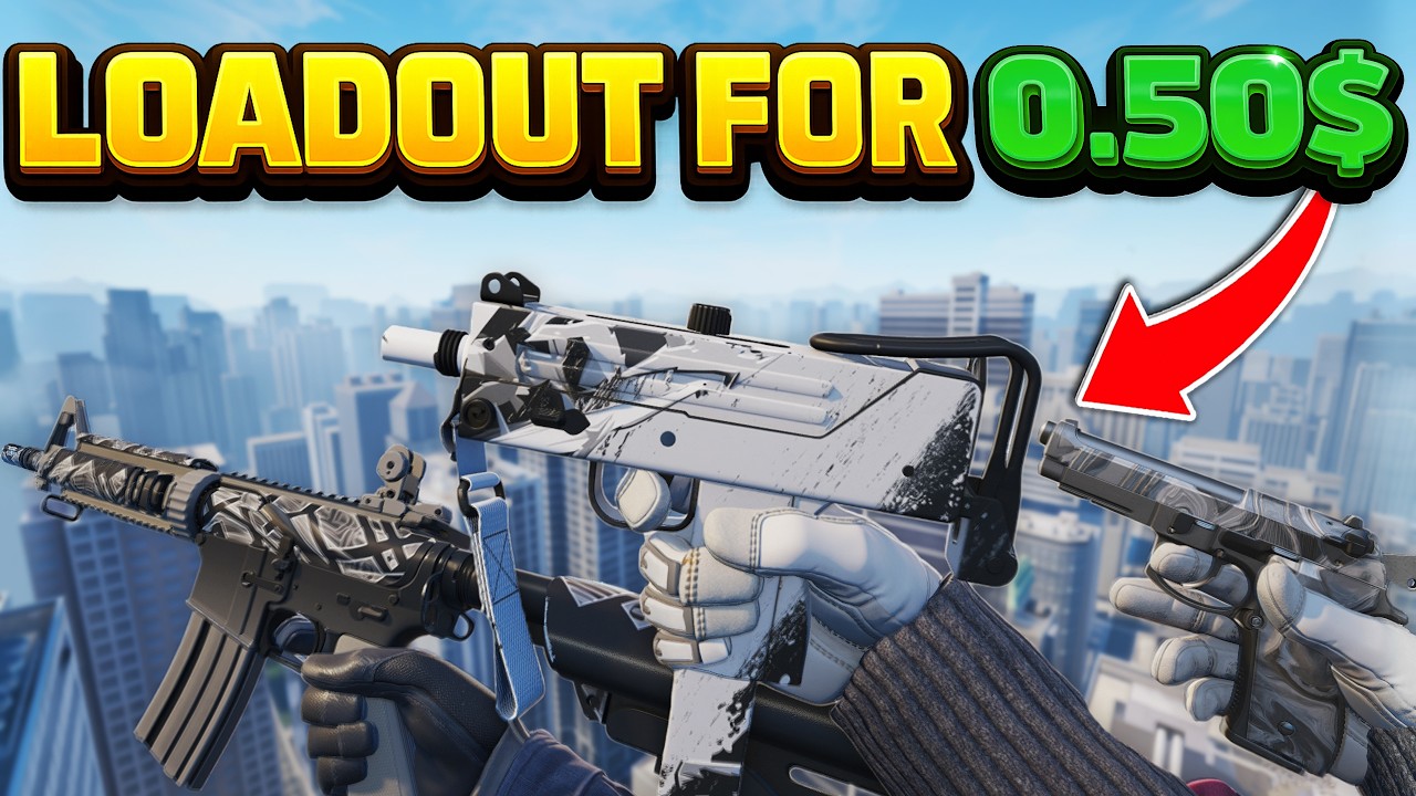 FULL CS2 LOADOUT FOR $0.50 (BEST CHEAP LOADOUT)