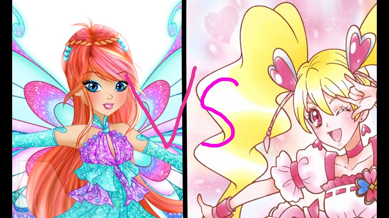 Winx Club 8 Enchantix Vs Fresh Precure