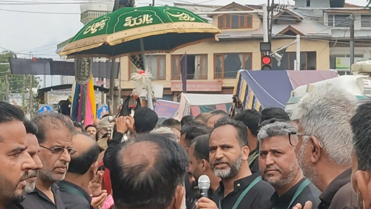 Ashura Procession | 10th Muharram 2025-1447 | Zuljana Daira | Zadibal, Srinagar, Jammu and Kashmir