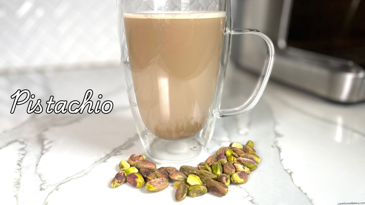 Homemade Pistachio Latte | Easy Recipe