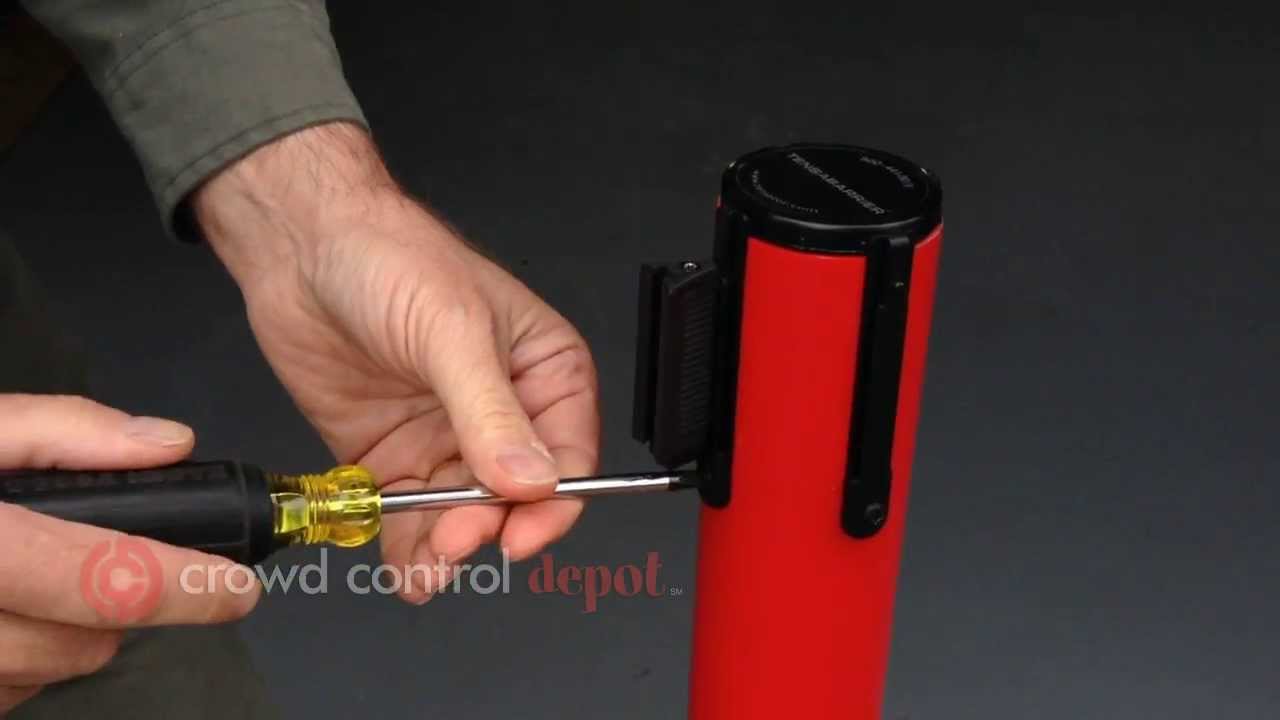 How to Change a TensaBarrier Cassette