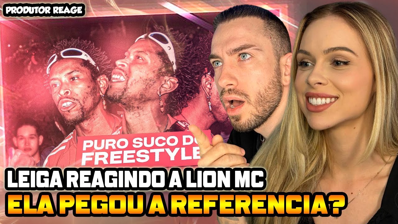 (MUITA IDEIA!) LEIGA REAGE LION, o NOVO PURO SUCO do FREESTYLE! 🔥(REACT)