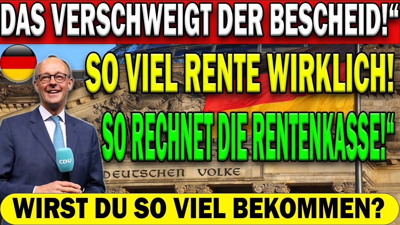 Rentenbescheid Entlarvt: Die Wahre H&ouml;he Deiner Rente im Klartext