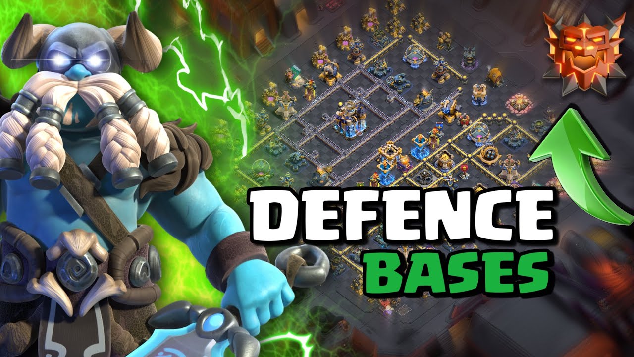 BEST TH18 WAR BASE LINKS | NEW TH18 CWL DEFENCE BASES IN CLASH OF CLANS 