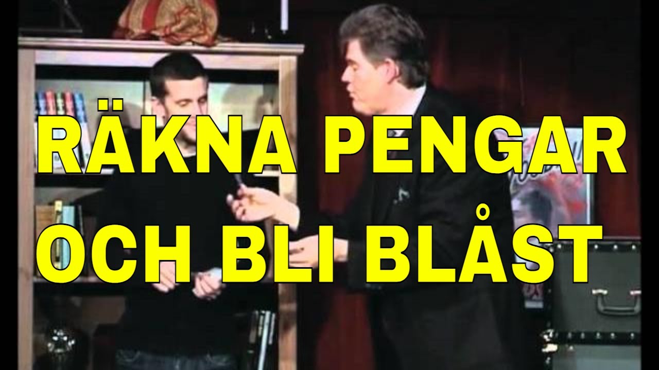 Räkna pengar och bli blåst | John Houdi