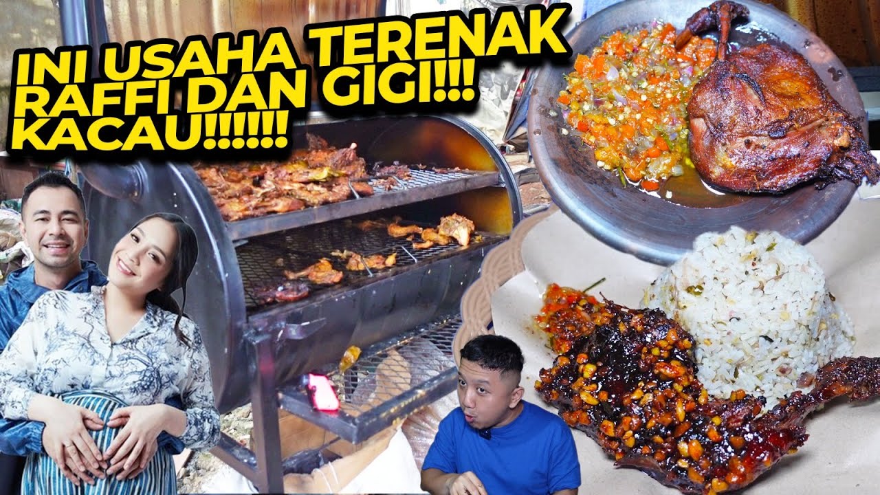 RAFFI GIGI JUALAN DI TENDA BAWAH KOLONG TOLL!!! 1 JAM LANGSUNG ABIS!!!