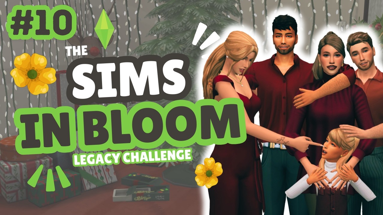 Že by Belle poslední bezdětné Vánoce? 🎄🎁 | Sims in Bloom | S02 EP10