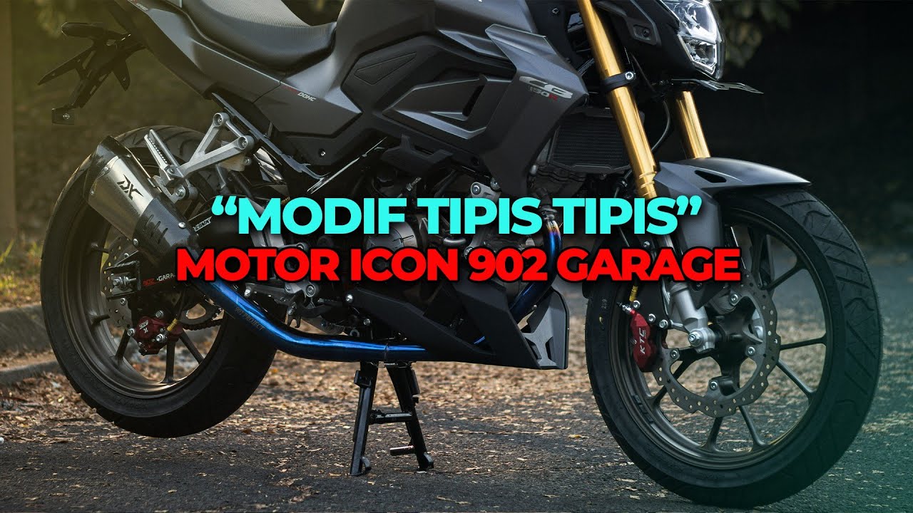 MODIF TIPIS HONDA NEW CB150 2021 ICON 902 GARAGE