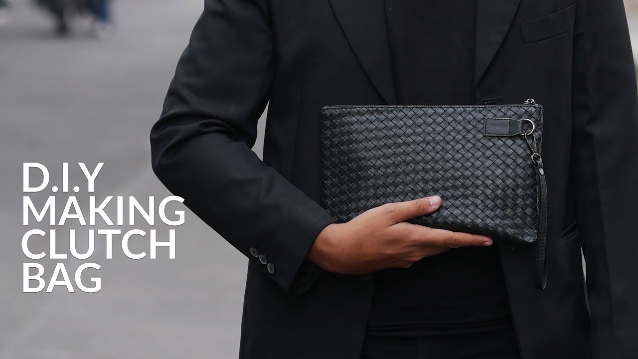 D.I.Y Making Men Clutch Bag