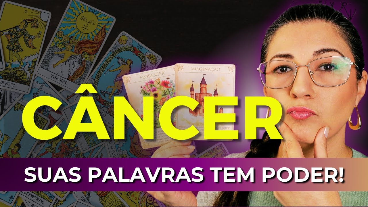 CÂNCER ♋ SUA VIDA NOS PRÓXIMOS 7 DIAS 👉 PRESTE MAIS ATENÇÃO AO QUE VC ANDA DIZENDO