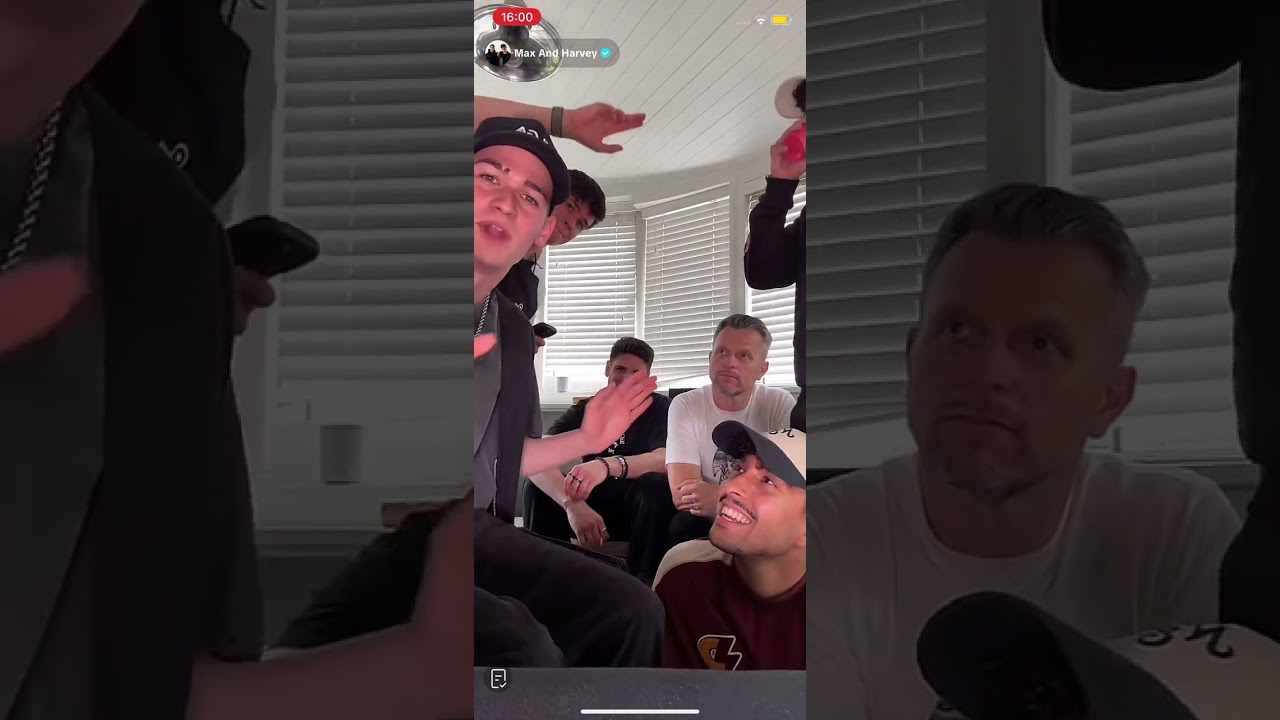 Max and Harvey TikTok live 04/06/25