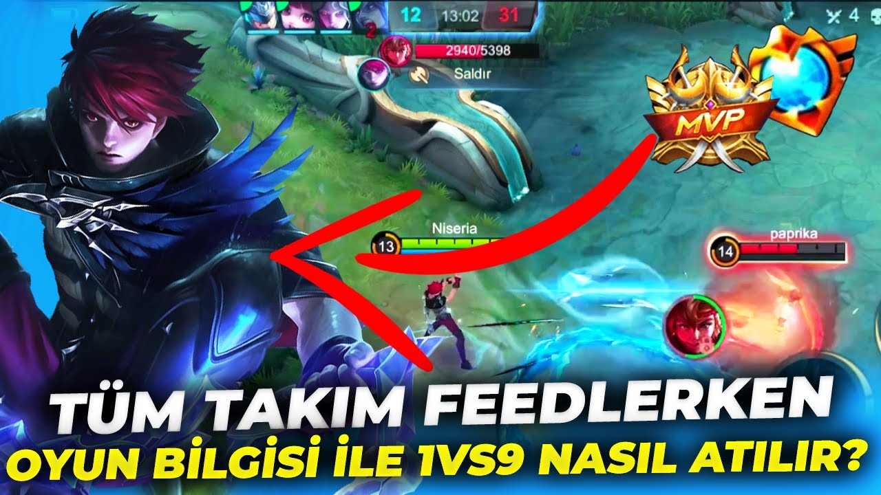 OYUN BİLGİSİYLE 30 KİLL GERİDEN MAÇ NASIL TAŞINIR? (TÜM TAKIM FEED) Julian - Xavier | Mobile Legends