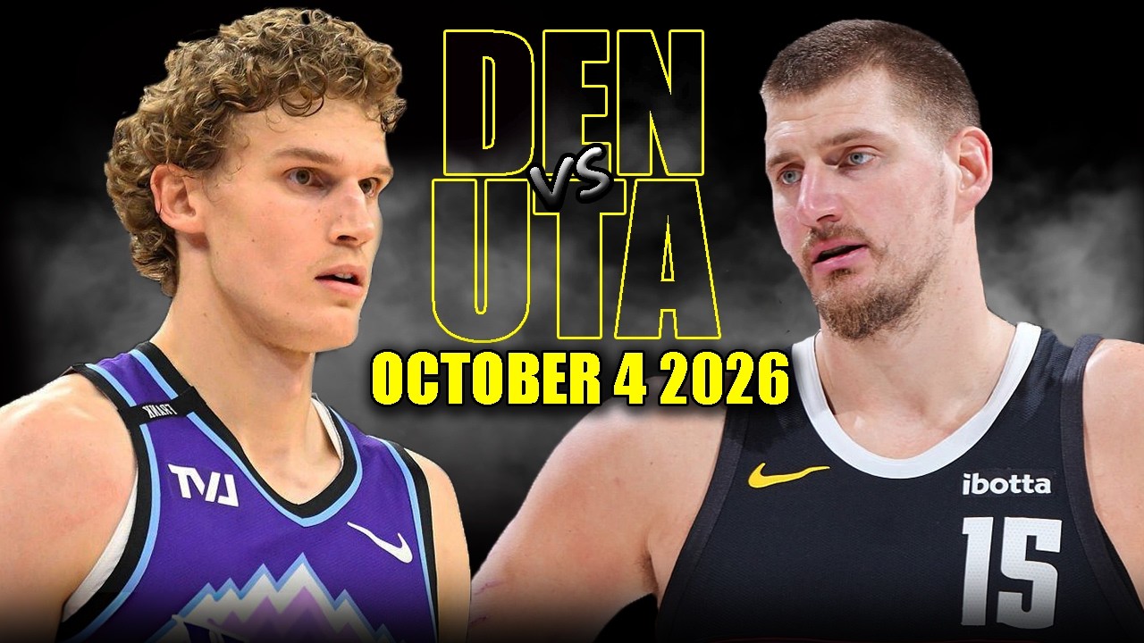 Denver Nuggets vs Utah Jazz Full Game Highlights - October 4, 2026 | NBA Preseason