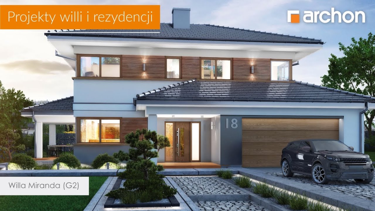 Projekty willi i rezydencji I ARCHON+ Projekty Domów