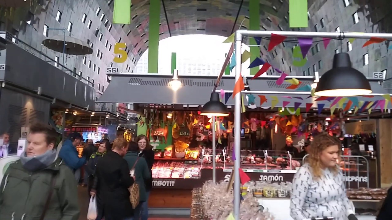 Rotterdam HUGE Market Hall #rotterdam #market #landmark #netherlands #nl