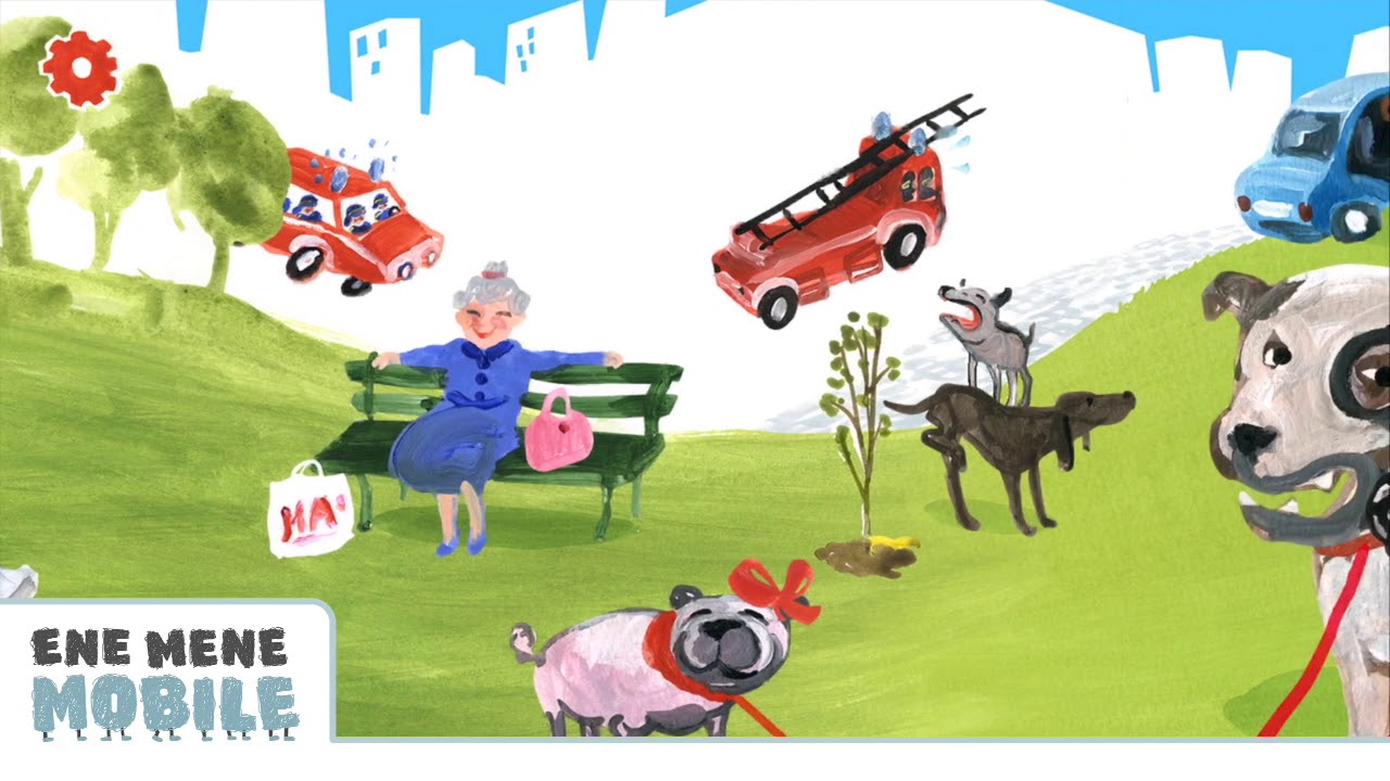Extra lange App-Vorschau: 🐮 Deine laute Welt Stadt & Land 🐮 Kinder Bilderbuch App