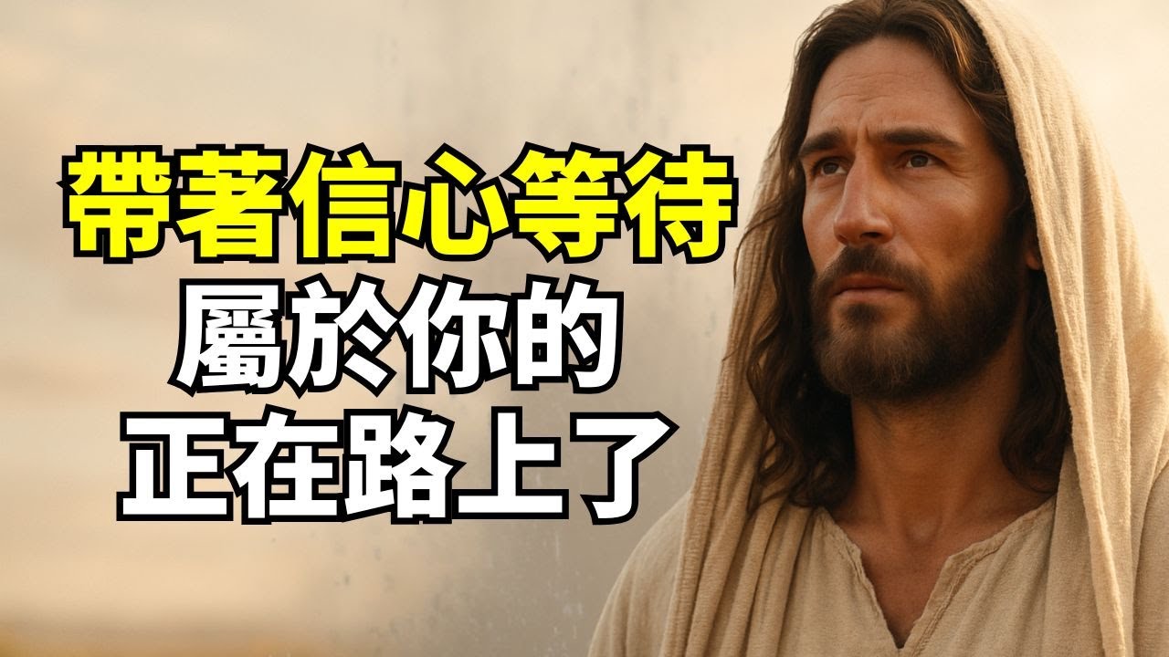 上帝今天低语对你说：“放手，信靠并等待——我为你准备的，将在适当的时候到来