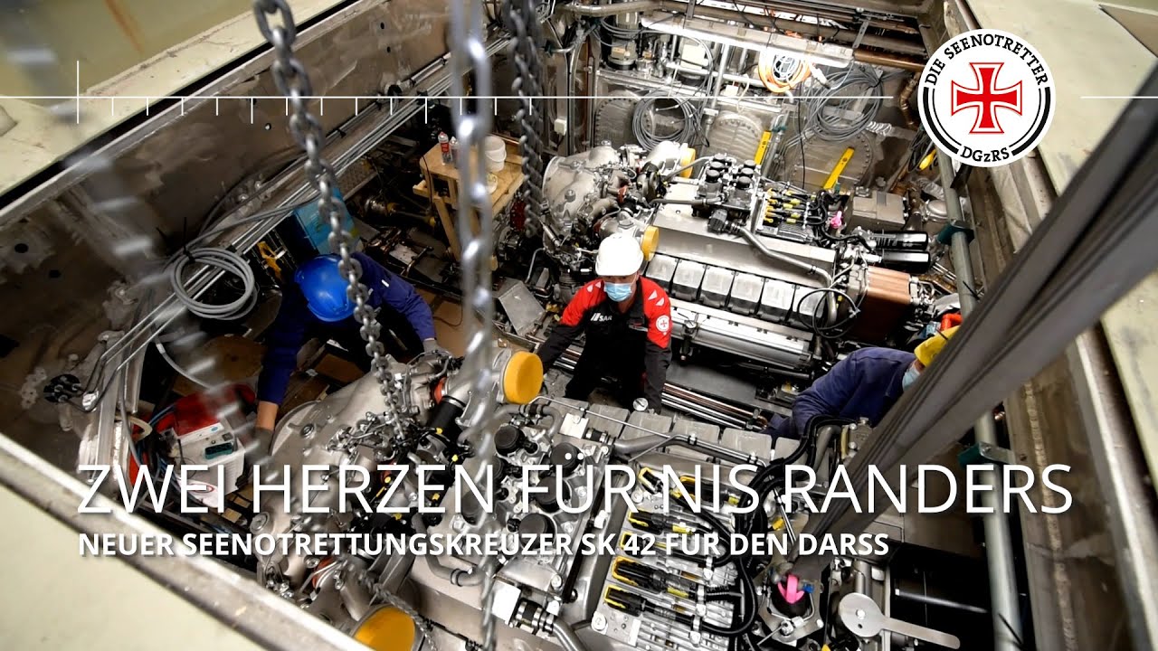 Zwei Herzen für Seenotrettungskreuzer NIS RANDERS