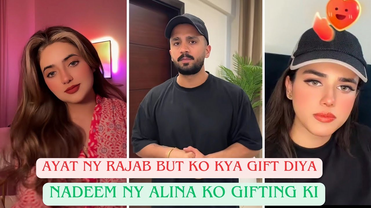 Ayat Ny Rajab But Ko Kya Gift Diya | Nadeem Ny Alina Ko Gifting Ki
