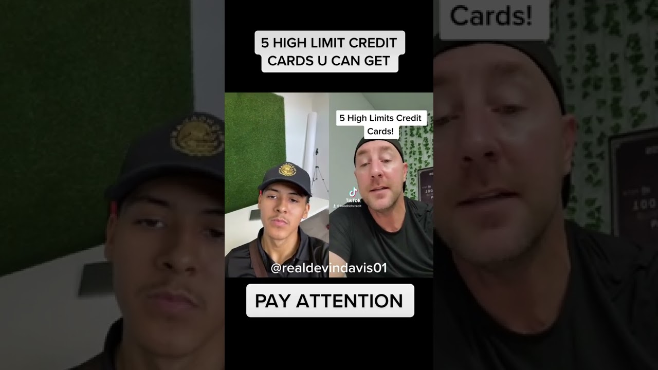 5 High Limit Credit Cards You Can Get