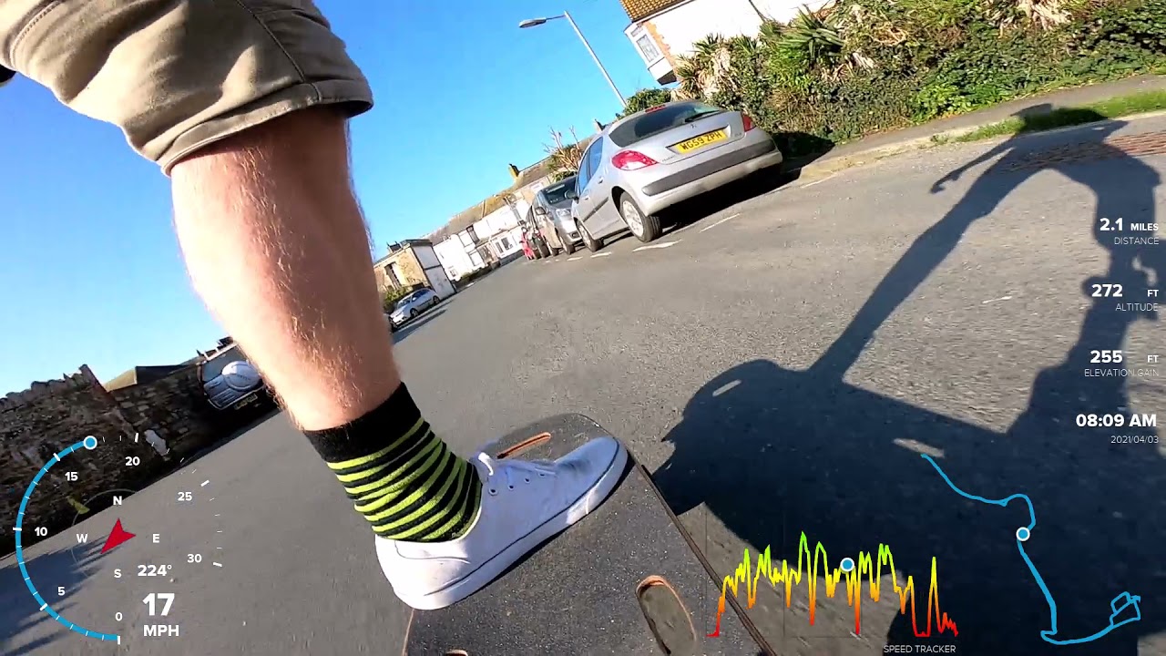 Elwing Nimbus + Waterbourne Surf Adapter - Newquay, Go-pro7