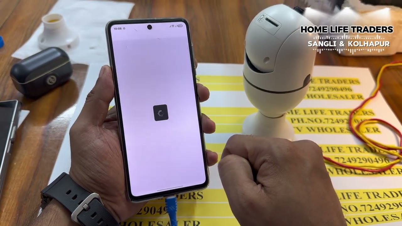 How to Connect Bulb Wi-Fi CCTV Camera | Ease Life| Home Life Traders