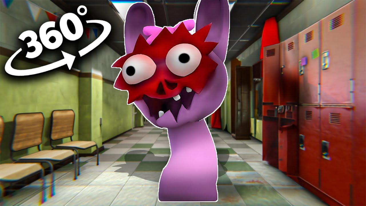 Incredibox Sprunki HORROR Mod Appears In YOUR School - 360&ordm;/VR (fanmade)