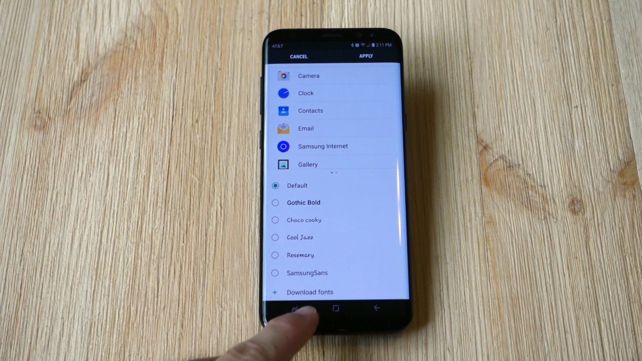 How to Change and Download Fonts on Galaxy S8