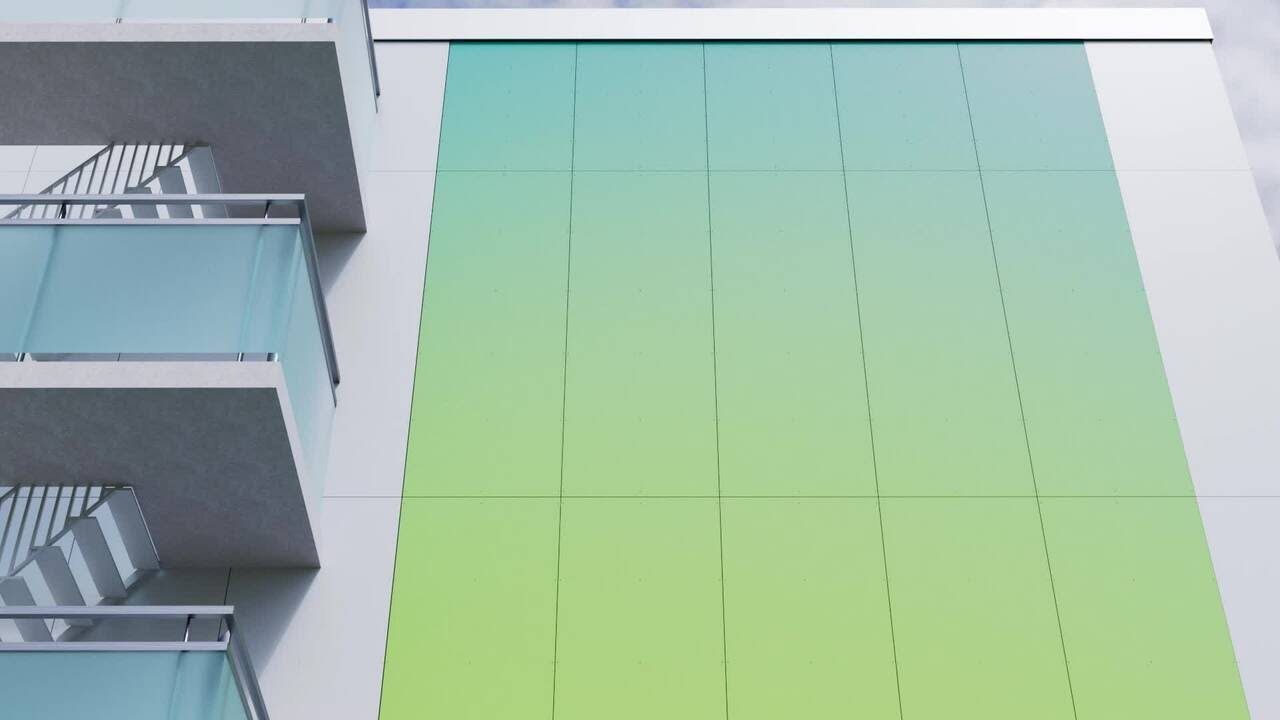 Rockpanel ventilerad fasad (Underram i trä) - SE