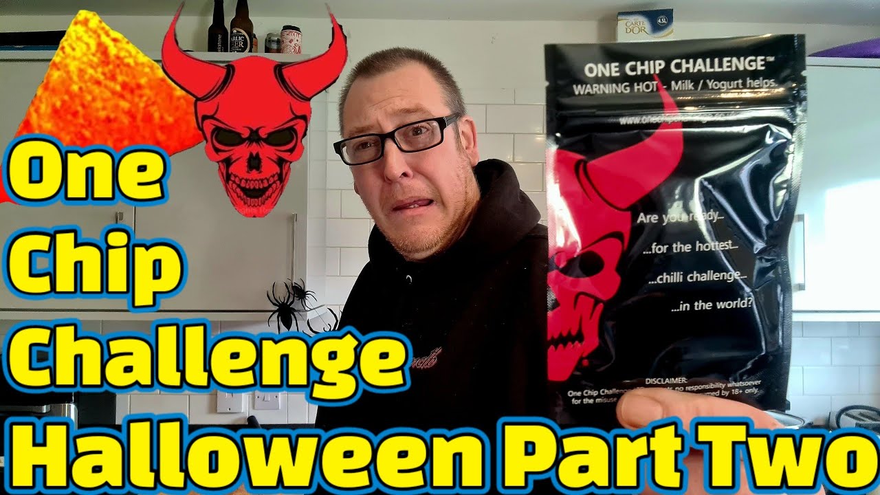 One Chip Challenge | I Nearly Died | Halloween Part 2