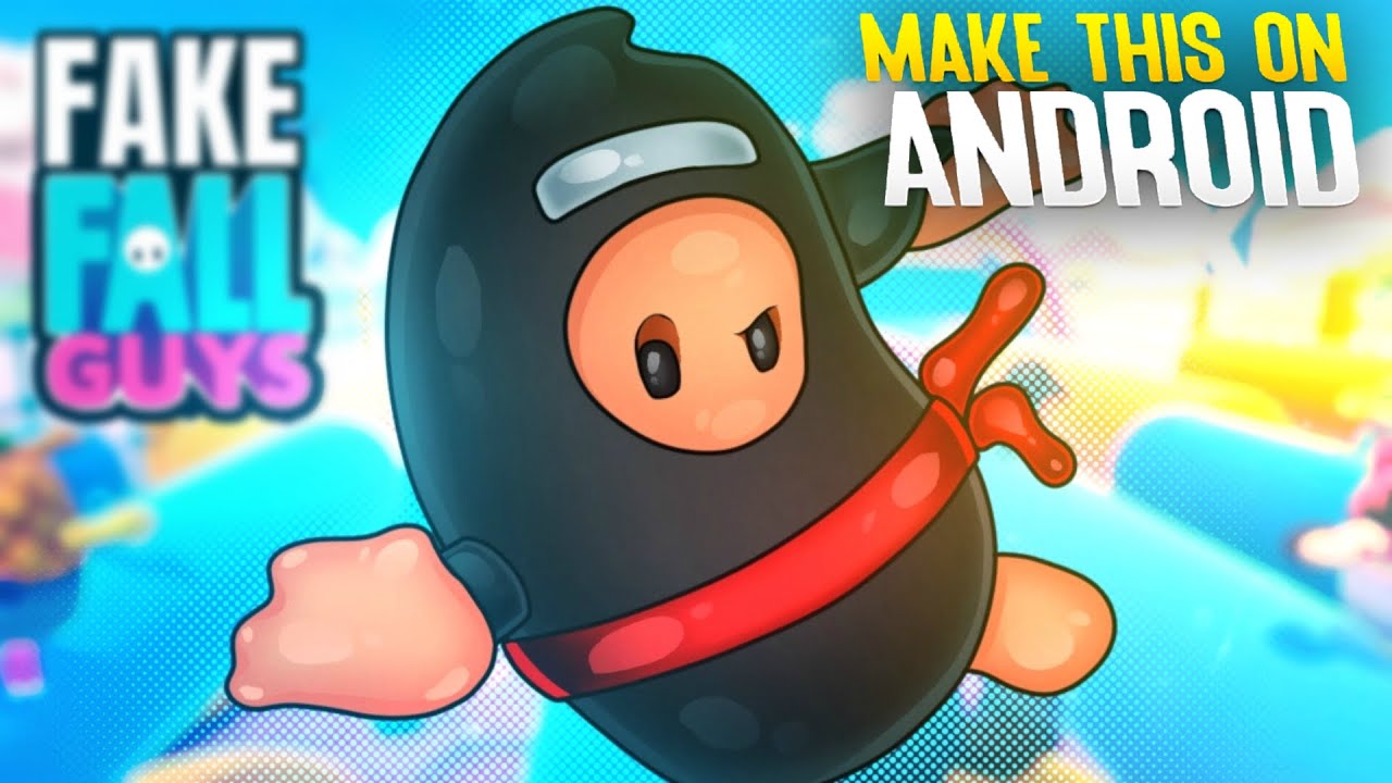 Make thumbnail for fall guys on android | ibis paint x