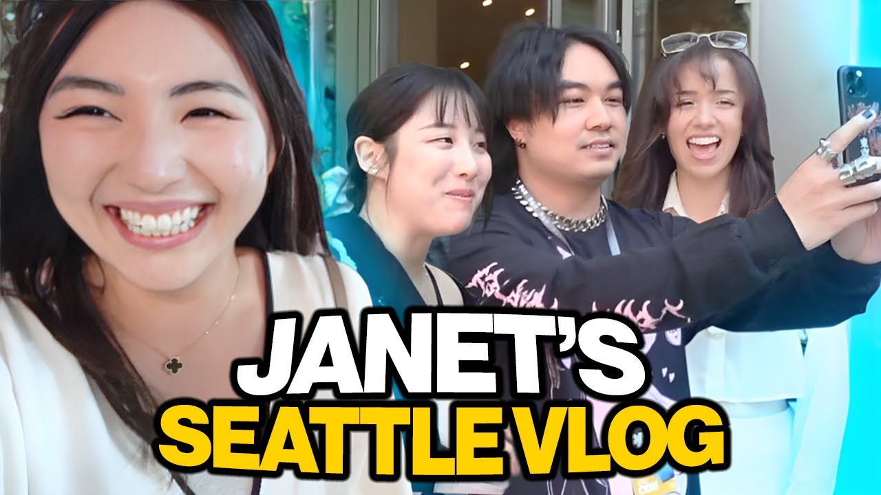 WE WENT TO SEATTLE!! XCHOCOBARS VLOG ft. Pokimane and Celine
