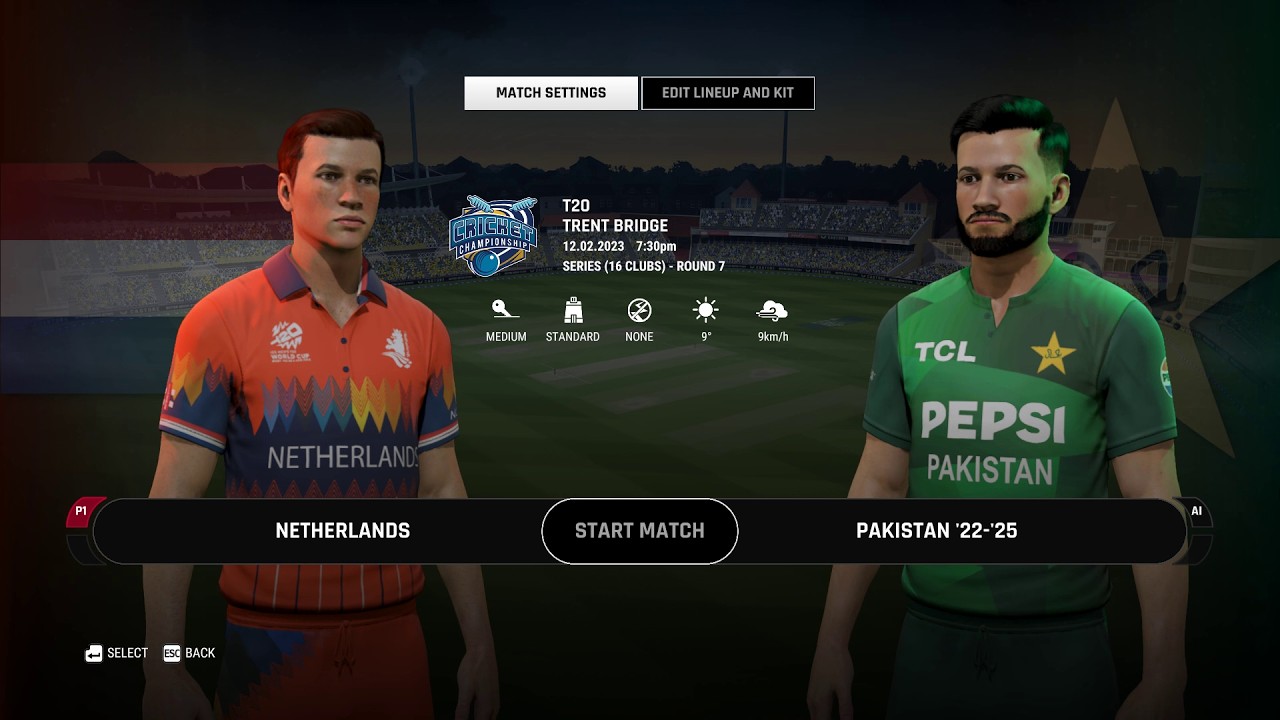 NED vs PAK | Match No.47  | T20 World Cup | Cricket 2024 | 2026