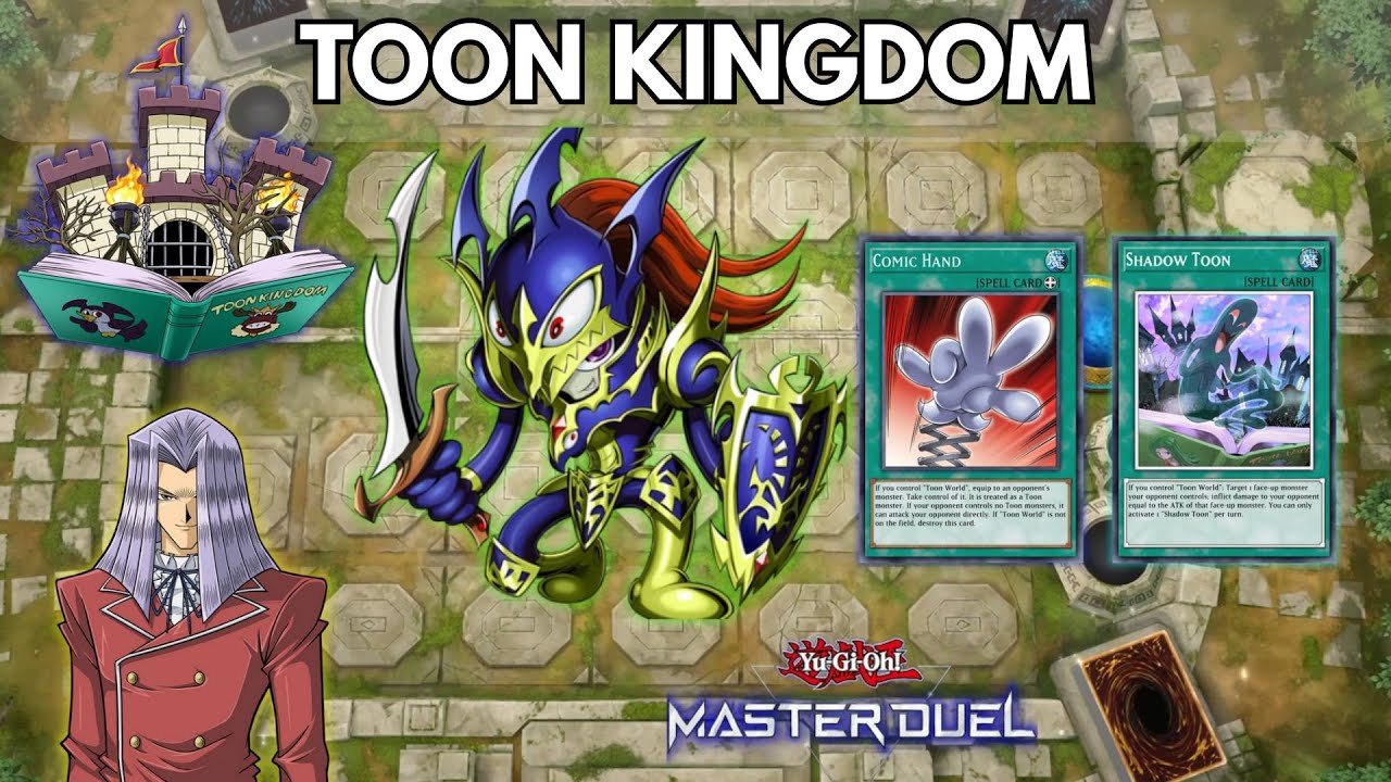 This Toon Deck Will Steal Everything and Break Every Field!!  Yu-Gi-Oh Master Duel!