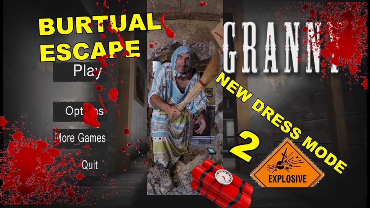 GRANNY GAME NEW DRESS MODE PART 2