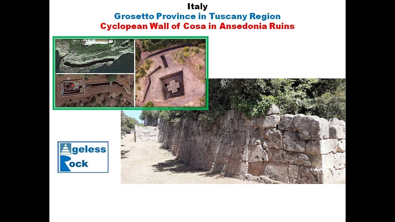 Is the Cyclopean Wall of Cosa man-made?