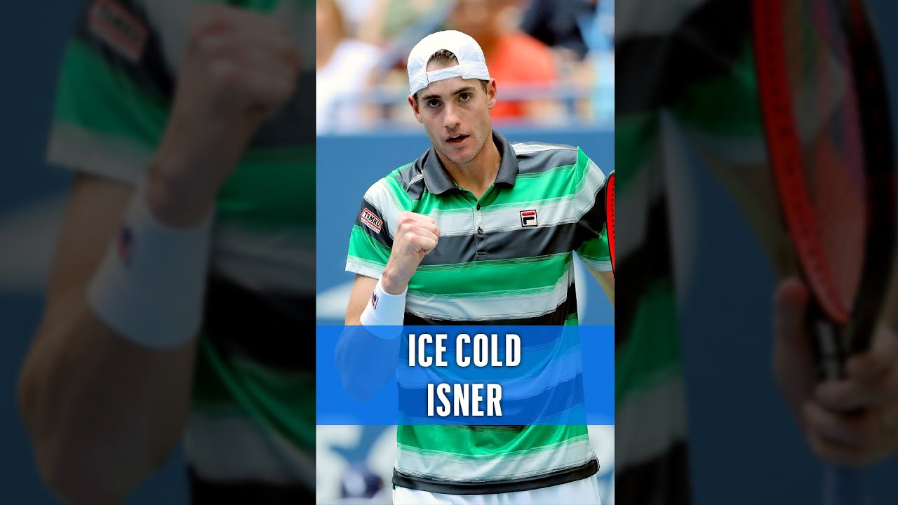 John Isner's DELICATE drop shot! 🔥