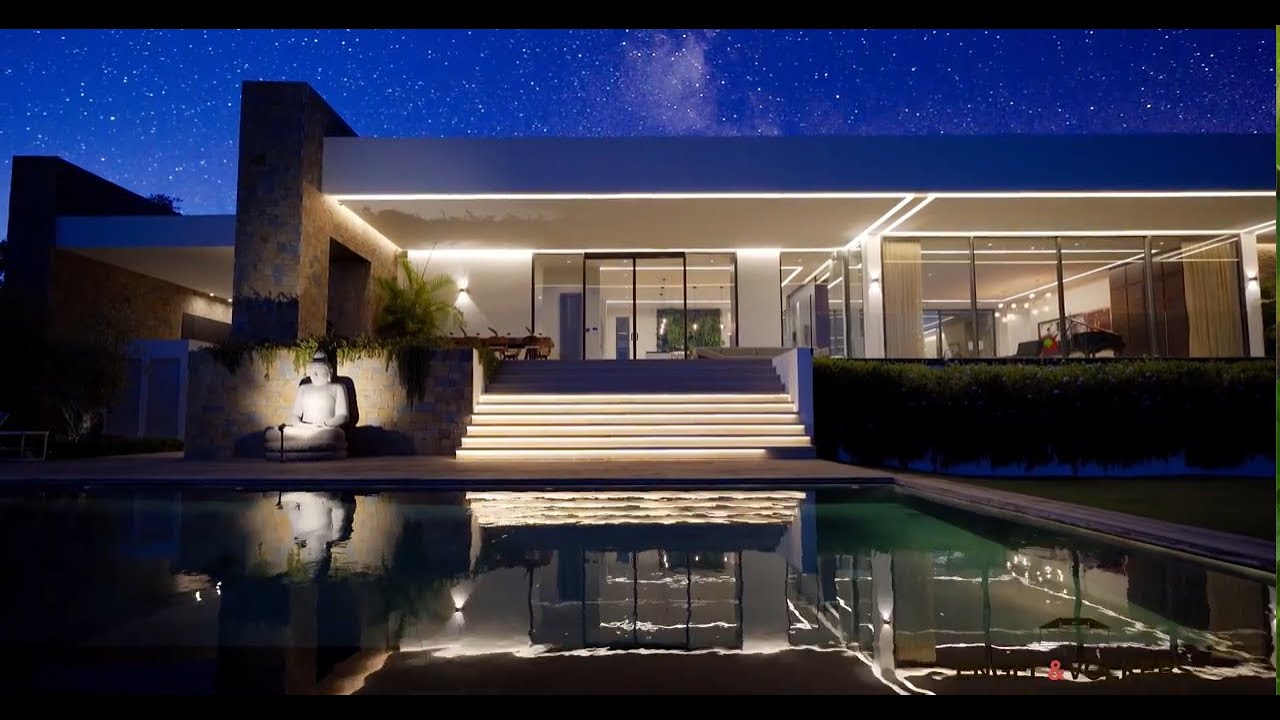 state of the art Villa with panoramic sea views Marbella