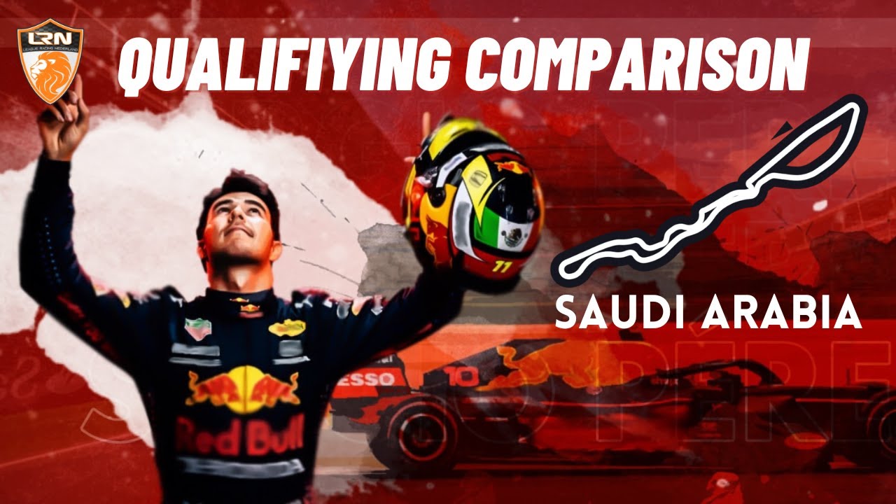 F1 22 | Qualifiying Lap Saudi Arabia Comparison | Perez vs FlyingDutchRoger