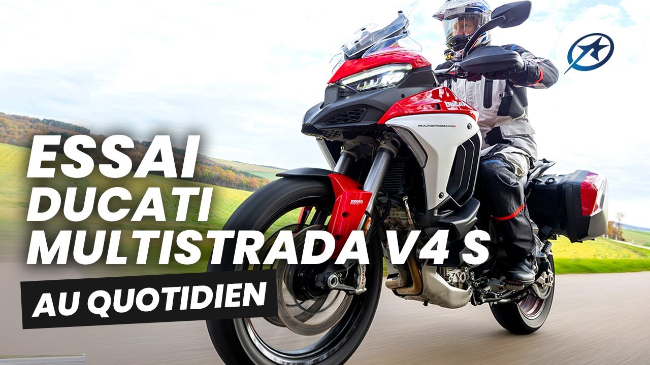Essai moto Ducati Multistrada V4 S (2021)