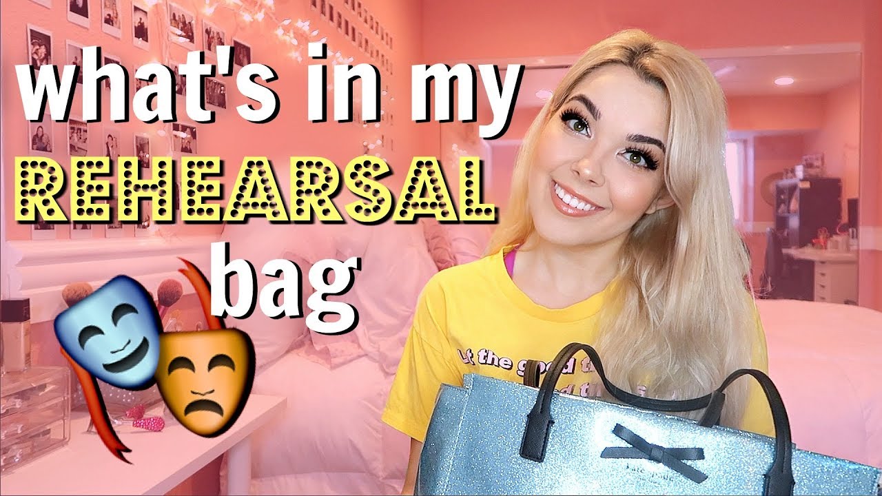 What's in my Rehearsal Bag | 2019 | Musical Theatre