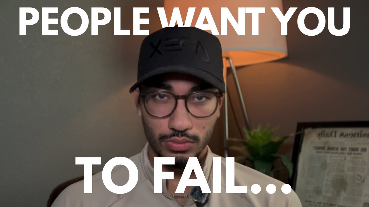 People Secretly Want You to Fail