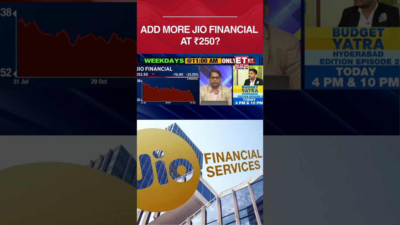 'Jio Financial Looks Attractive At Current Level' Good Long-Term Buy Around ₹250 #shorts #jiofinance