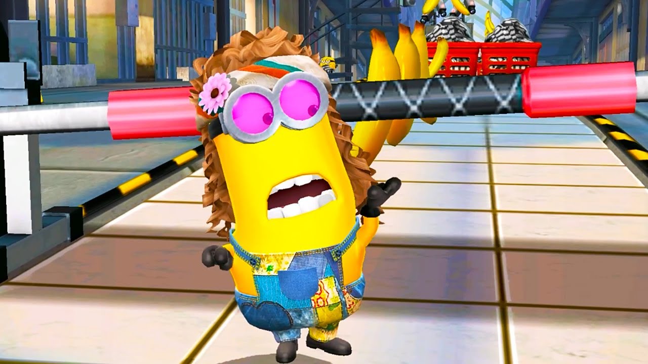 Hippie Kevin minion Joins Poppy's First Heist in Minion rush ! Milestone 4 stage 3