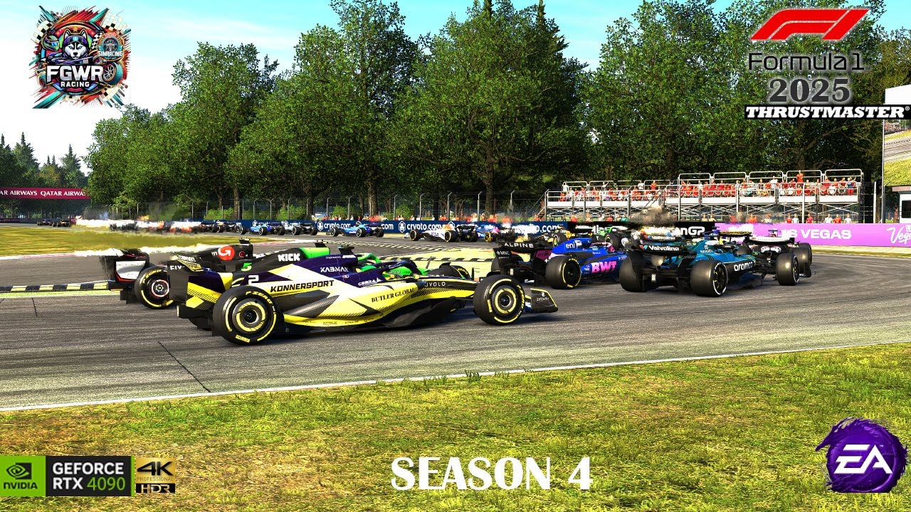 F1 25 | F1 world Konnersport championship stage 1 -  Monza 13 laps season 4