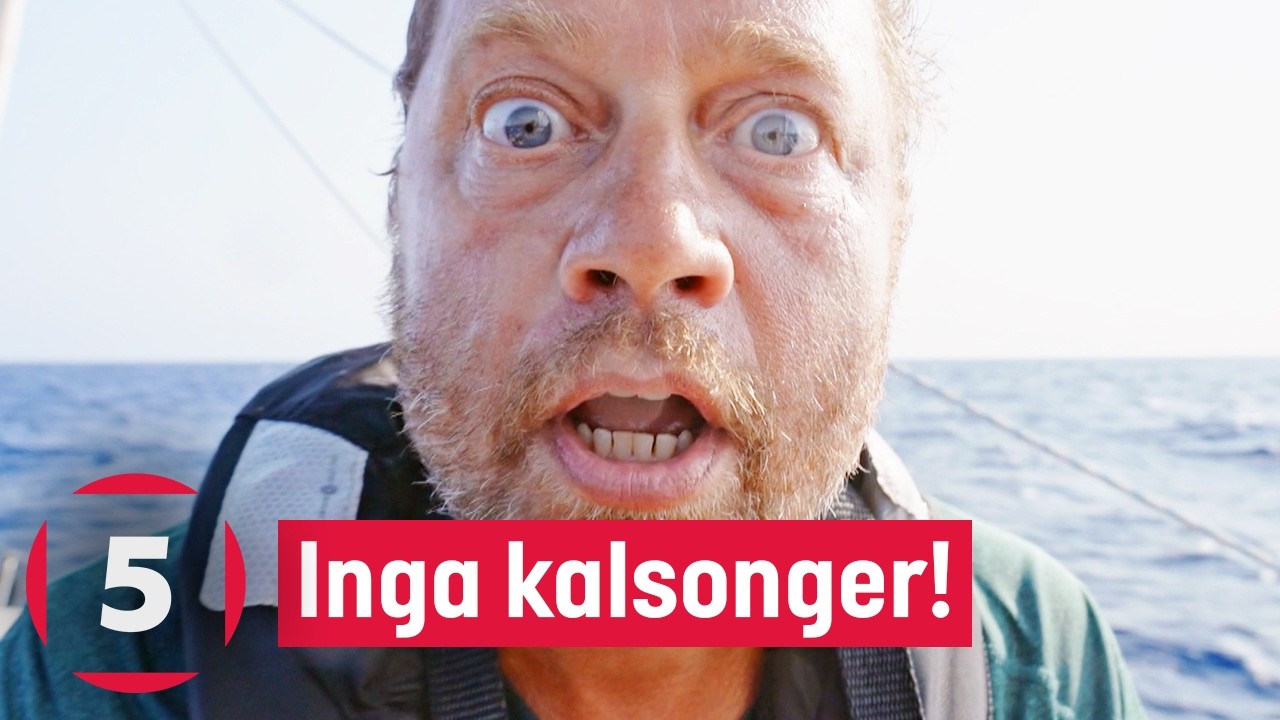 Johan Petersson seglar över atlanten UTAN kalsonger?! | Över Atlanten