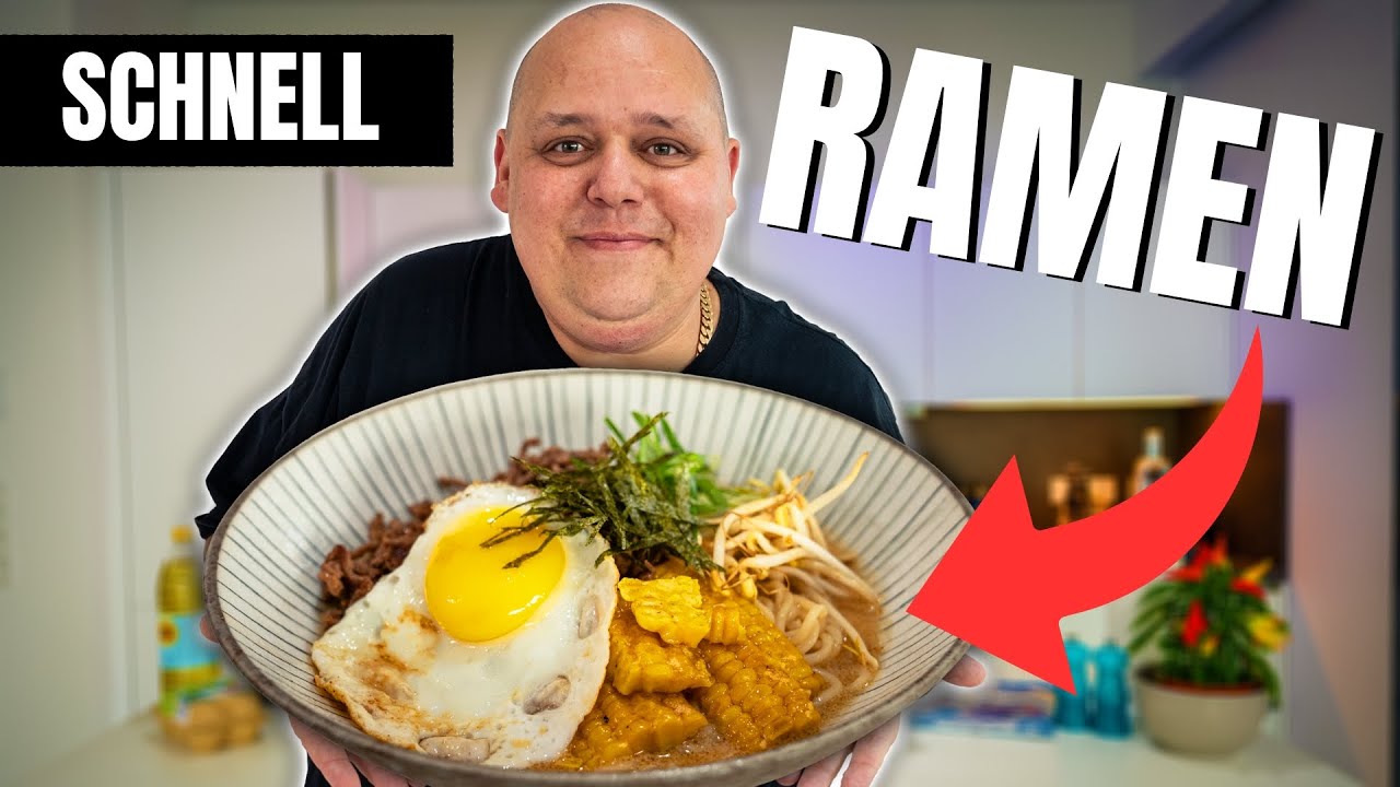 Nur aus Supermarkt Produkten Ramen kochen | Geht das? 🤔