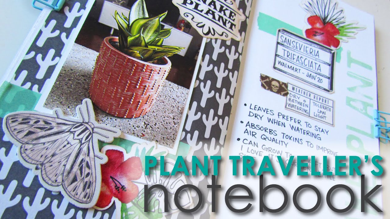 Traveller's Notebook - Plant Journal